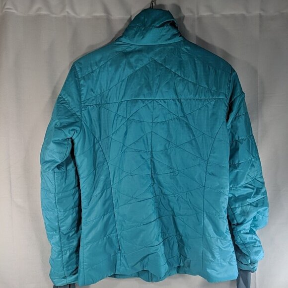 Columbia Morning Light Teal Blue Jacket Omni-Heat Women Large L Insulated XL5962 - Picture 6 of 15